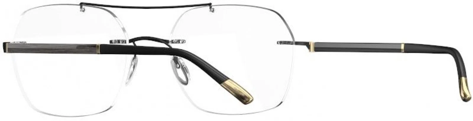 Silhouette Hinge C-2 Demo Rimless 5565 Eyeglasses - view 10
